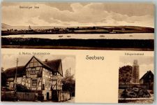 26409 W2944 Seeburg , Ostfriesl Foto AK Tabakfabrikate Merten Seeburger See Kriegerdenkmal