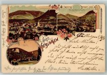 73312 W7340 Geislingen an der Steige 1898 Lithographie Ottmar Zieher Württbg. Metallw. Fabrik Eybach