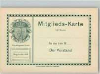 61440 W6370 Oberursel Taunus KEINE AK Mitgliedskarte Schützen-Verein 1464