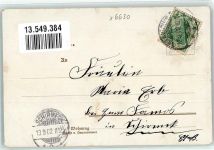 66740 W6630 Saarlouis 1902 Lithographie Rathaus Hauptwache Marktplatz Kiegerdenkmal Artillerie-Kaserne