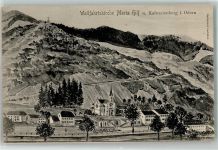 68830 Oderen Odern Künstlerkarte Wallfahrtskirche Maria Hilf u. Kalvarienberg