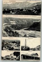 83607 W8150 Holzkirchen , Oberbay 1913 - Wendelstein Marktplatz Bahnhof Bahnhofstraße