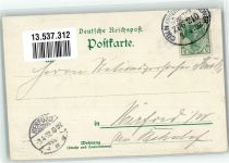 31515 W3050 Wunstorf 1902 Lithographie Kloster Loccum Bahnhof Festung Wilhelmstein Matteschlößchen Schloß Hagenburg Bahnpost Köln- Zg. 210