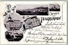 84347 W8340 Pfarrkirchen , Niederbay - Rathaus Gartiberg Krankenhaus Villa Barbe