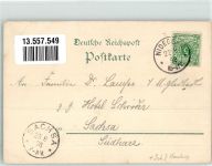 52385 W5168 Nideggen 1898 Gebrauchsspuren Lithographie Stadtwappen Erh. II Stauchung