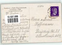 07338 O6804 Leutenberg , Thür Foto AK Cafe-Konditorei Lieberknecht