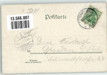 07629 O6530 Hermsdorf , Thür 1903 - Kaiser Friedrich-Denkmal Gasthaus zum Ratskeller Radfahrer