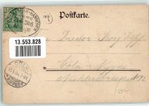 31515 W3050 Wunstorf 1900 - Bahnhof Klosterrkirche Seminar-Haus Wunstorf Bahnpost Koln-Hannover Zug 206