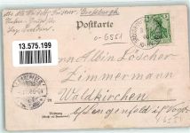 07907 O6551 Burgk 1905 Lithographie Schloss Burgk Kapelle Denkmal