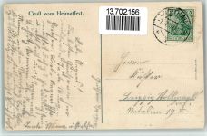 04643 O7230 Geithain BOAKC Heimatfest 1912 Künstlerkarte