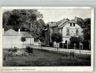 04425 O7127 Taucha b Leipzig 1924 Gebrauchsspuren Gasthaus Schützenhaus