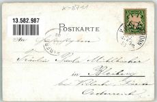 97355 W8711 Castell , Unterfr 1898 Lithographie Schloss zu Rüdenhausen Im Schlossgarten Jagdschloss Friedrichsberg Wappen