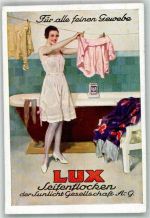 LUX Seifenflocken Sunlicht AG Werbung Kosmetik