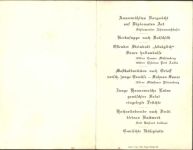 Hotel Bristol 1929; KEINE AK, ca. 19,5x15 cm aufgeklappt Speisekarte Überformat