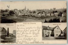 95355 W8678 Presseck 1903 - Kriegerdenkmal Gasthaus zur Post