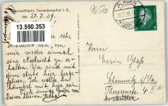 08262 O9656 Tannenbergsthal - Der Schneckenstein Gasthaus zur Tanne Krieger-Ehrenmal