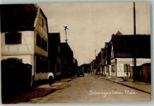 67365 W6721 Schwegenheim 1919 - Dorfstaße Fuhrwerk