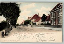 06869 O4522 Coswig , Anh 1901 - Zerbster Strasse Gasthaus zum Adler Bahnpoststempel