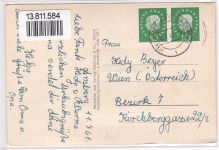 92224 W8450 Amberg , Oberpf AK mit Leporello ausziehbarer Papierstreifen