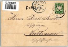 95698 W8591 Neualbenreuth 1901 BOAKC Lithographie Kappel Kirche Marktplatz