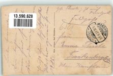 67590 W6529 Monsheim , Rheinhess 1917 - Bahnhof Villa Dr. Fliedner Schloss Schlossturm