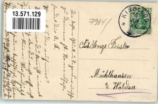 88353 W7964 Kißlegg 1913 - Bahnhofstraße