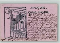 W7500 Karlsruhe , Baden Baustube Curjel u. Moser 1905 Kunstgeschichte BOAKC