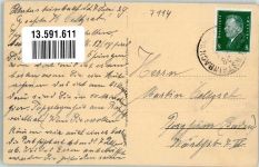 74629 W7114 Untersteinbach , Württ - Gasthaus zum Adler Villa Ev. Kirche