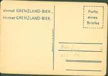 Rohrbach in Oberösterreich Grenzland Bier Brauerei Kraus Ak Format Bierdeckel
