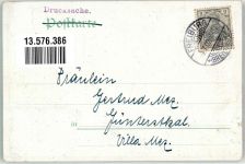 W7800 Freiburg im Breisgau Bestanden! Abitur 1902 Künstlerkarte