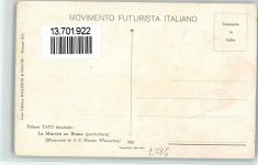 Tato La Marcia su Roma Mussolini Futurismus BOAKC