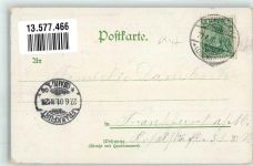 64686 W6147 Reichenbach , Odenw 1901 Lithographie Gasthaus Forsthaus Felsberg Speisesaal Felsenmeer Riesensäule