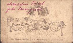 39261 O3400 Zerbst CDV Photograph Franz Kohn