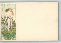 Jugendstil Jahreszeiten Mucha, A. 1899 BOAKC