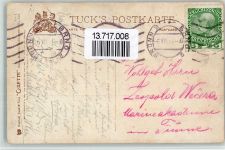 Oilette Serie Moderne Karikaturen 532 sign. Herm. Frenz Tucks Postkarten Verkauf AK - Geschichte 1913 BOAKC