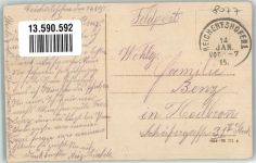 85084 W8077 Reichertshofen , Oberbay 1915 - Denkmal Pfarrhof Feldstrasse