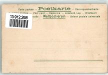Topas Edelstein Pelzmode Künstlerkarte AK Mineralie 1900 Gebrauchsspuren