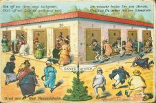 W6990 Bad Mergentheim Türen lassen sich öffnen Toilette Mechanik Klapp AK