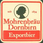 Dornbirn Mohrenbräu Bierdeckel KEINE AK