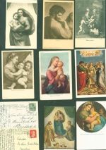 Lot mit 24 AK Gemälde Posten 21 bis 100 AK