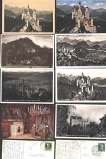 87645 W8959 Neuschwanstein - Lot mit 14 div AK