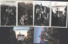 87645 W8959 Neuschwanstein - Lot mit 14 div AK