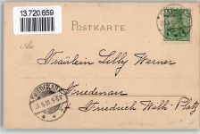 Jugendstil Stroefer Serie 99 Nr. 11 Lithographie Meissner u. Buch Kirchner, R. 1901 BOAKC