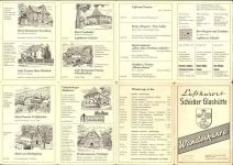 W4938 Schieder Wanderkarte Schieder-Glashütte Landkarte KEINE AK