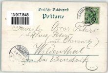 01619 O8401 Zeithain 1897 Lithographie Wasserwerk Kaiser Wilhelm Allee Korb Signal Offiziers Casino Pyramide Lustlager Fabrik Rauch Pfer Mann Uniform Blumen Gruss Eichenblatt
