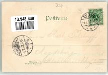W3064 Bad Eilsen Schlammbad Vorläufer 1897 Lithographie