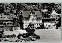 72213 W7272 Altensteig , Württ - Gasthaus Pension Bässler Litfaßsäule