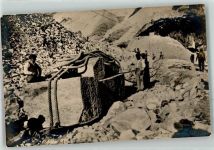 Carrara Marmor Abbau - Le cave AK Bergbau 1930 Foto AK