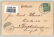 22926 W2070 Ahrensburg 1901 - Marktplatz Kriegerdenkmal