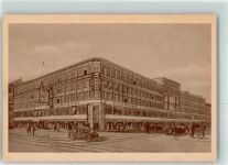 1070 Wien 7. Bezirk, Neubau Künstlerkarte Modehaus A. Herzmansky Mariahilferstraße Oldtimer